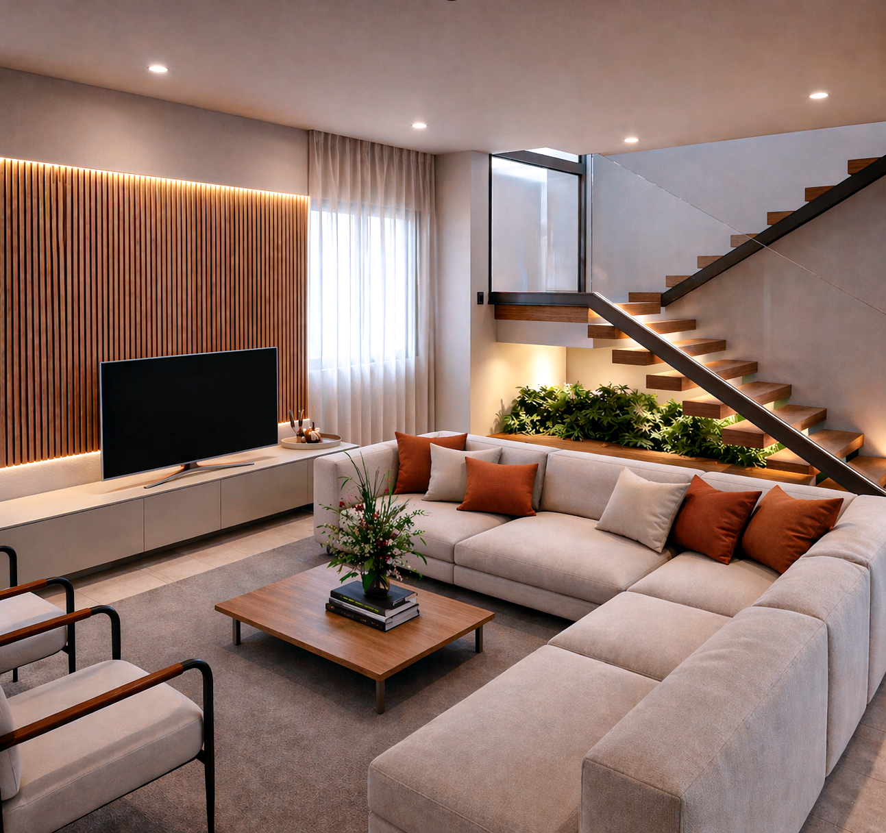 Casa Dúplex — Sala